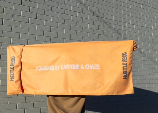 Hooded Towel 140cm x 60cm - Caffeine & Chaos