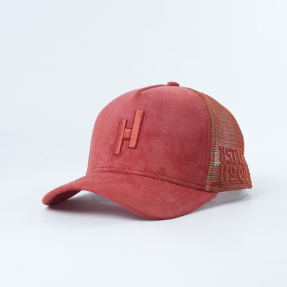 The Suede Trucker (Red)