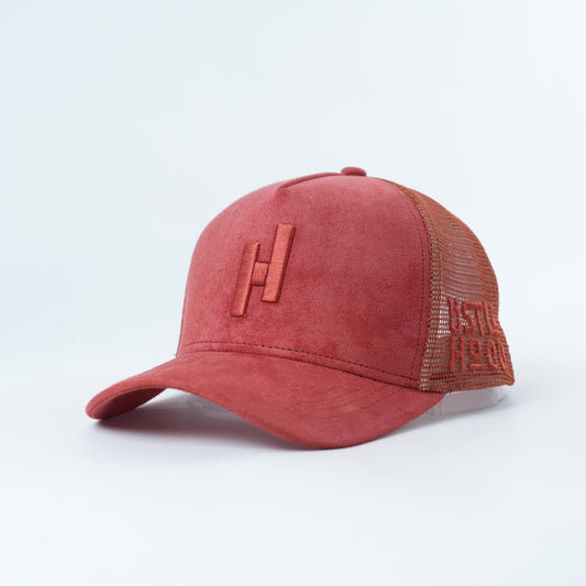 The Suede Trucker (Red)