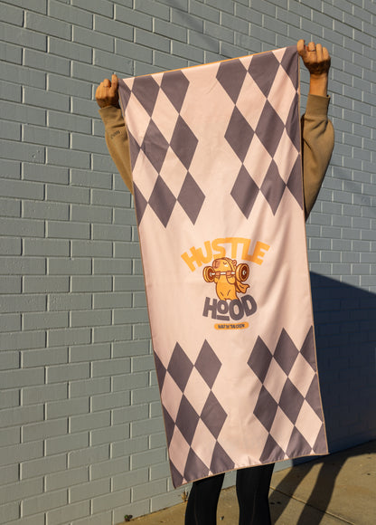 Hooded Towel 140cm x 60cm - Caffeine & Chaos